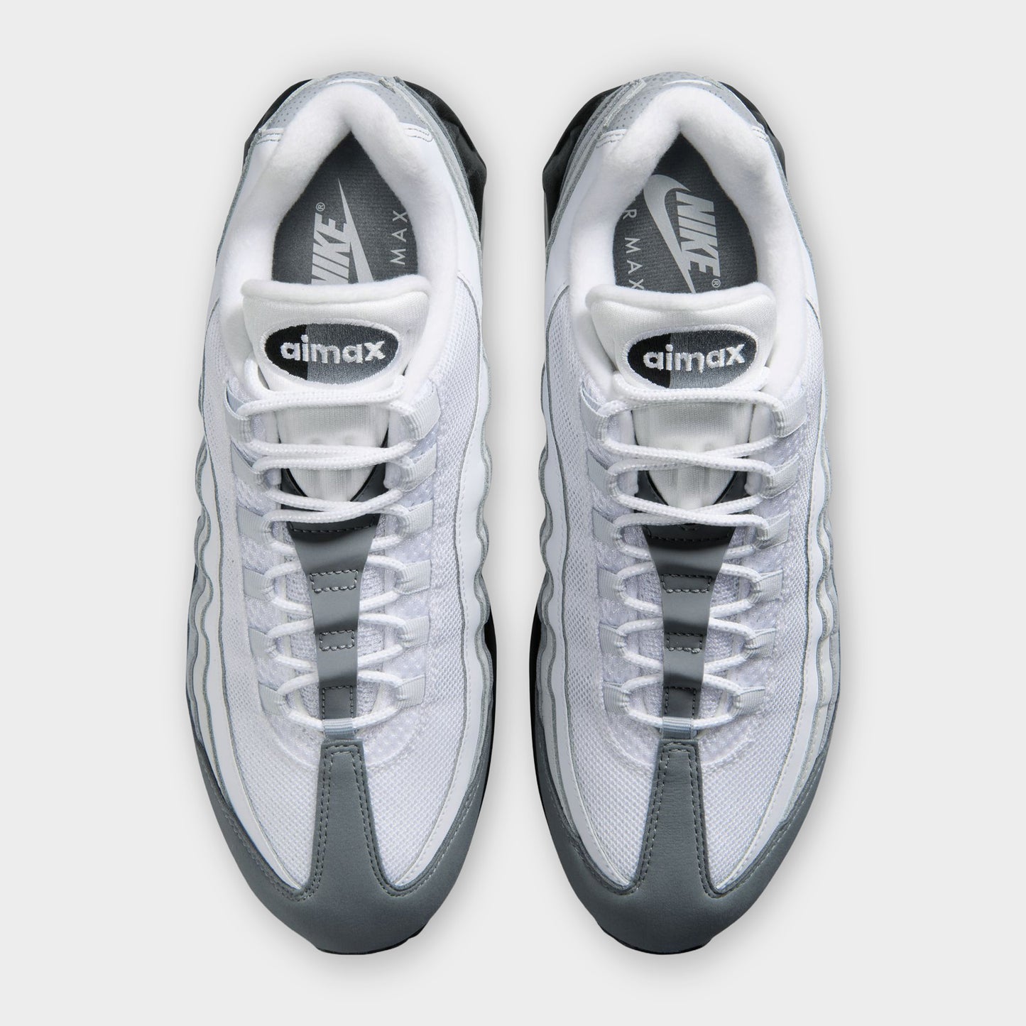 Nike Air Max 95 Big Bubble Noir / Blanc - Platine pur