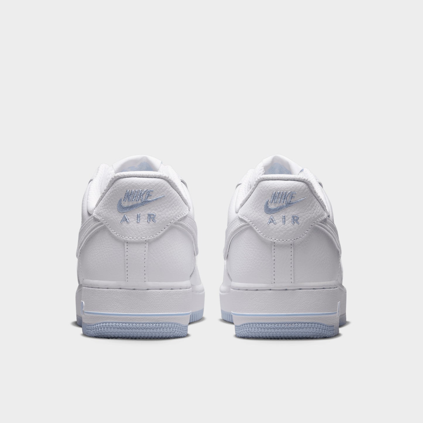 Nike Air Force 1 '07 LV8 Blanc / Blanc - Bleu Hydrogène
