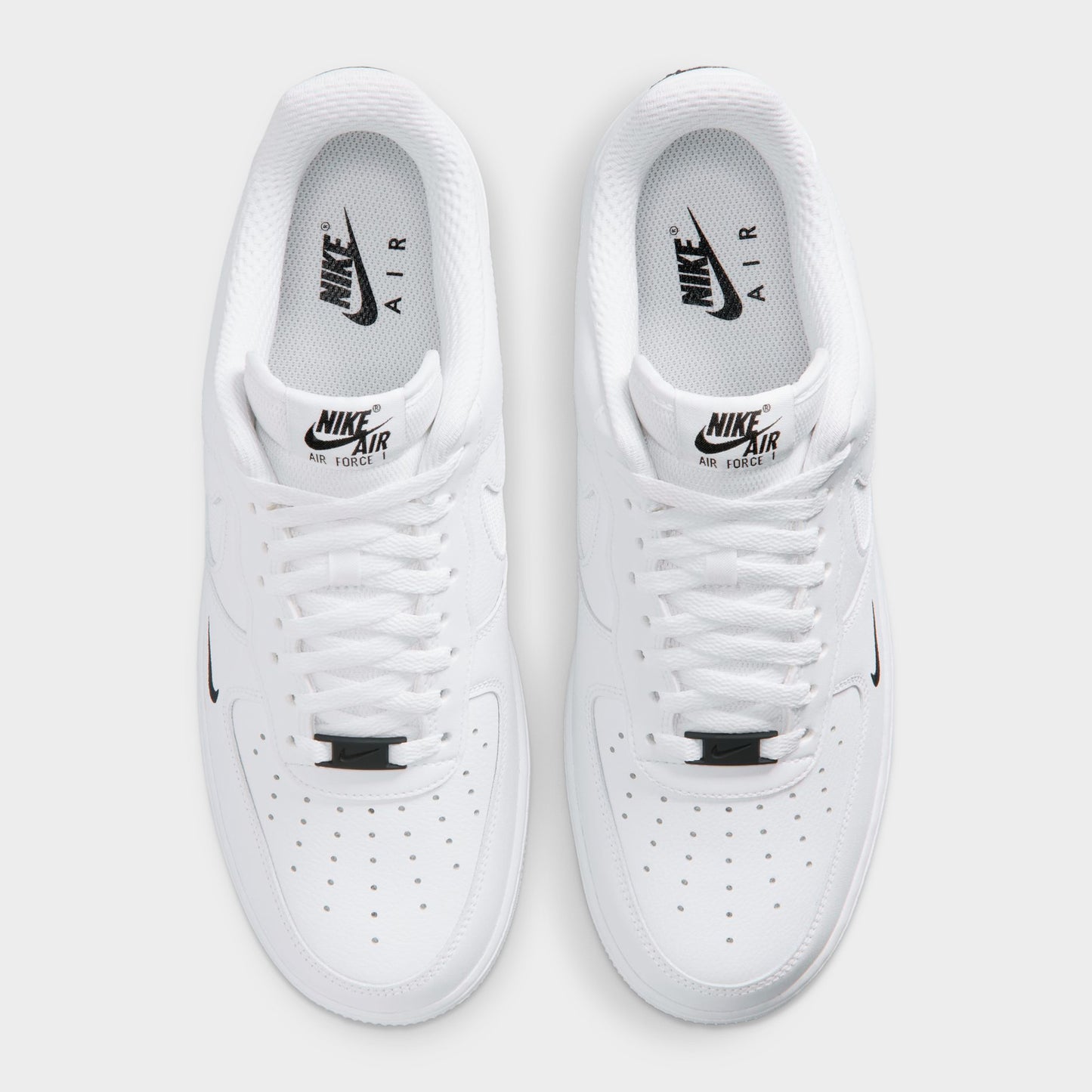 Nike Air Force 1 '07 LV8 Blanc / Argent réfléchissant - Noir
