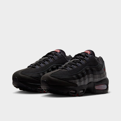 Nike Air Max 95 BB GS Noir / Rouge Universitaire - Anthracite