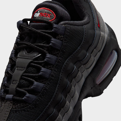 Nike Air Max 95 BB GS Noir / Rouge Universitaire - Anthracite
