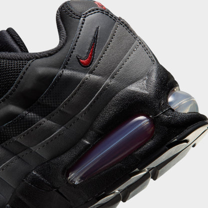 Nike Air Max 95 BB GS Noir / Rouge Universitaire - Anthracite