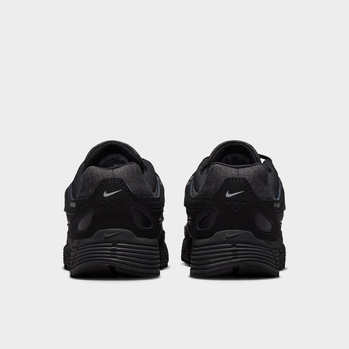 Nike P-6000 GS Noir / Argent réfléchissant-Anthracite