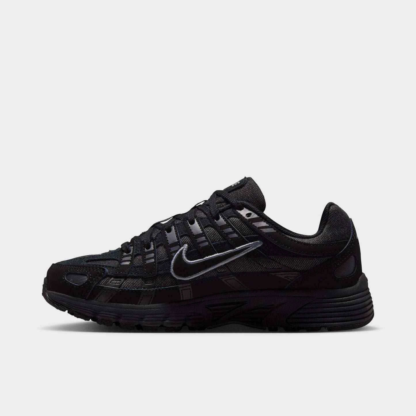 Nike P-6000 GS Noir / Argent réfléchissant-Anthracite