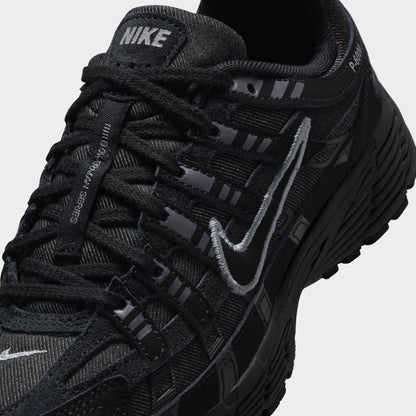Nike P-6000 GS Noir / Argent réfléchissant-Anthracite