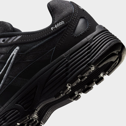Nike P-6000 GS Noir / Argent réfléchissant-Anthracite
