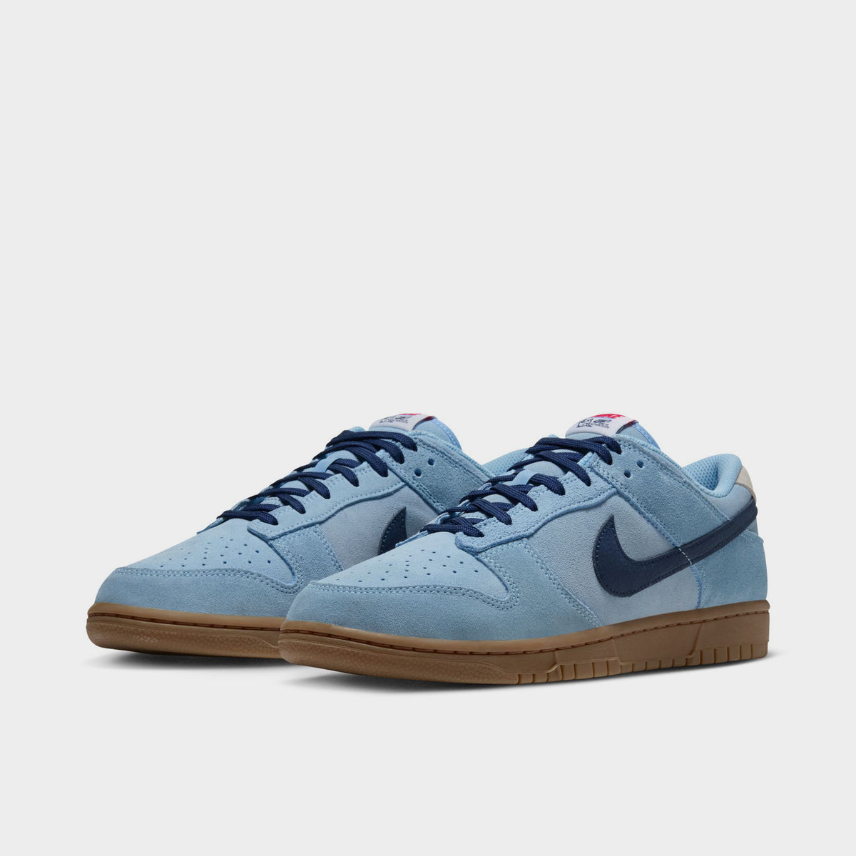 Nike Dunk Low Retro Bleu Doux / Marine Nuit - Blanc Sommet