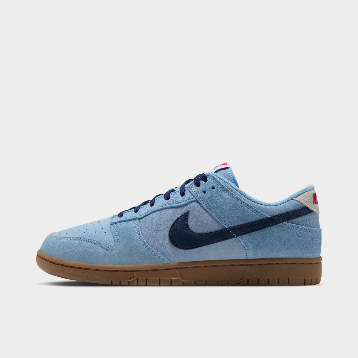 Nike Dunk Low Retro Bleu Doux / Marine Nuit - Blanc Sommet