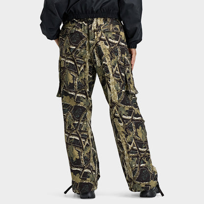 Nike Femme Pantalon Cargo Camouflage ST Camo / Vert camouflage - Hausse Rose