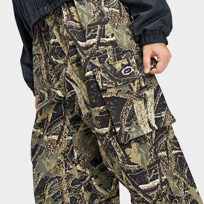 Nike Femme Pantalon Cargo Camouflage ST Camo / Vert camouflage - Hausse Rose