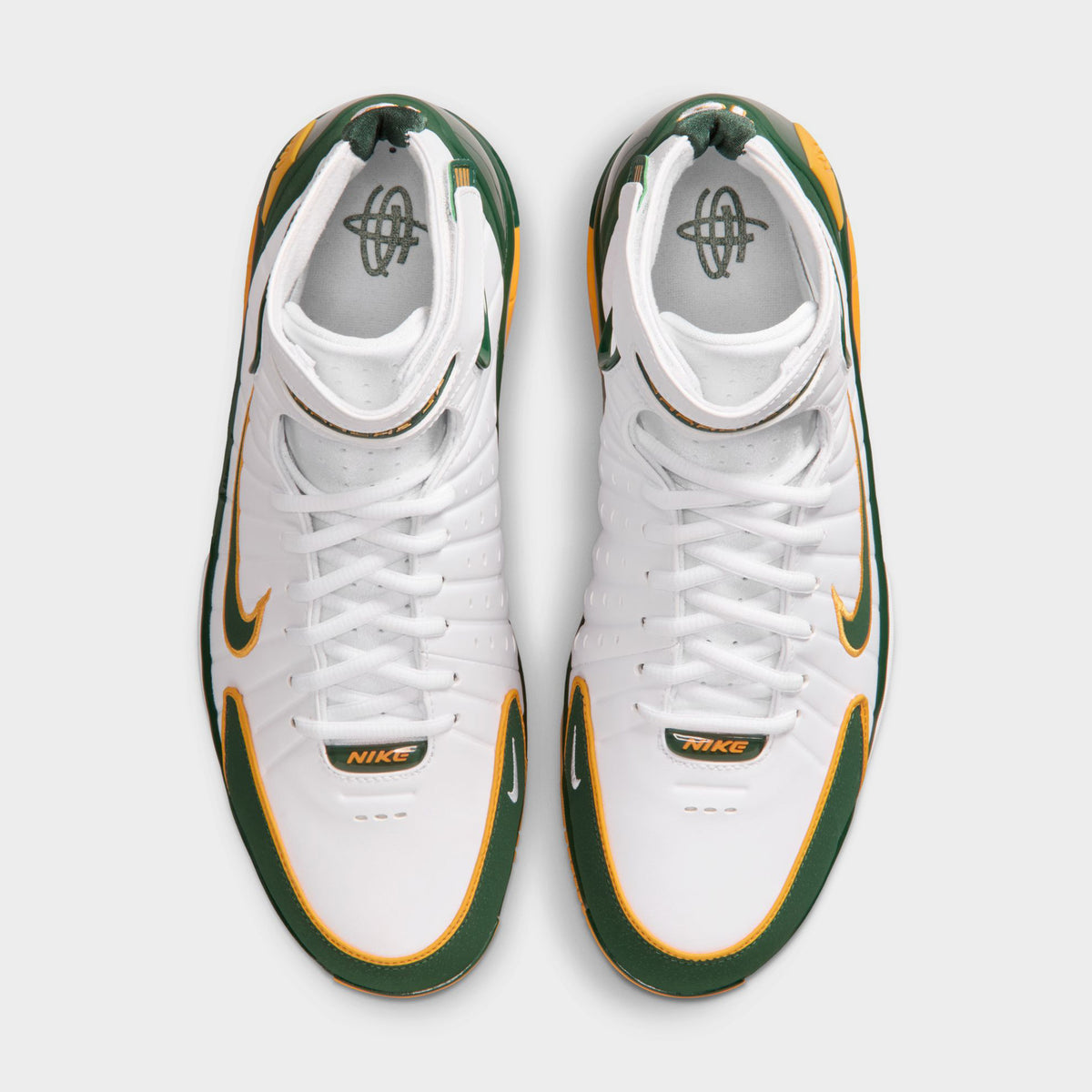 Nike Air Zoom Huarache Blanc / Forêt profonde - Or Canyon