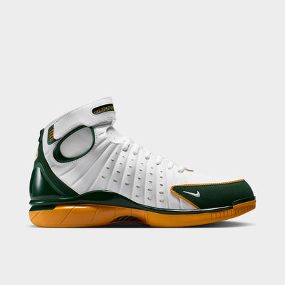 Nike Air Zoom Huarache Blanc / Forêt profonde - Or Canyon