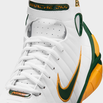 Nike Air Zoom Huarache Blanc / Forêt profonde - Or Canyon