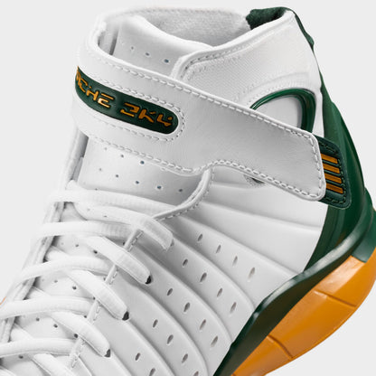 Nike Air Zoom Huarache Blanc / Forêt profonde - Or Canyon