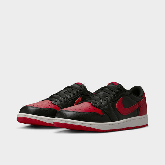 Jordan 1 Rétro Low OG « Banned » Noir / Rouge Universitaire