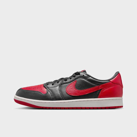 Jordan 1 Rétro Low OG « Banned » Noir / Rouge Universitaire