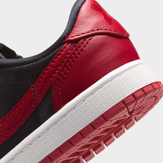 Jordan 1 Low OG Retro PS Noir / Noir - Rouge Varsity