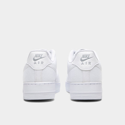 Nike Air Force 1 '07 LV8 White / White - Metallic Silver