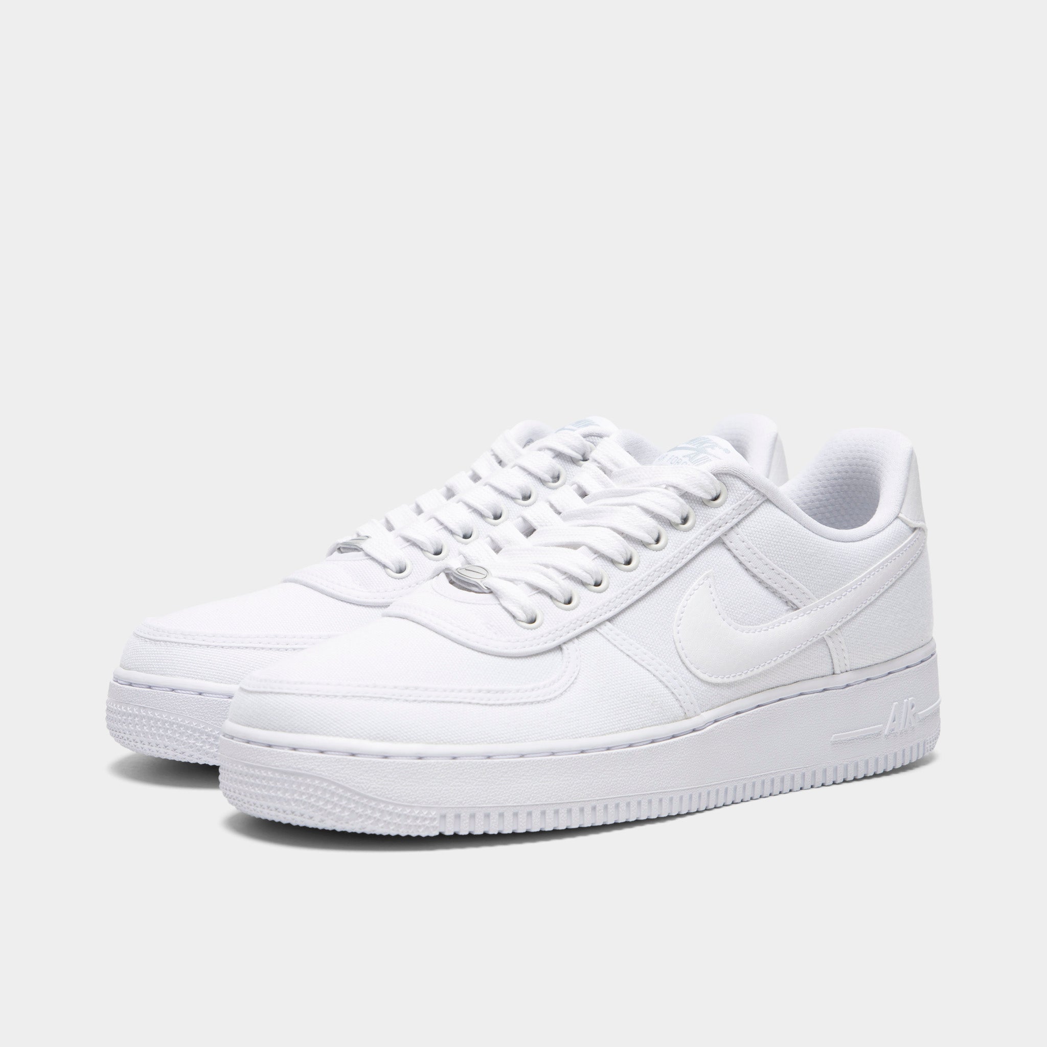 Nike Air Force 1 '07 LV8 White / White - Metallic Silver – JD Sports