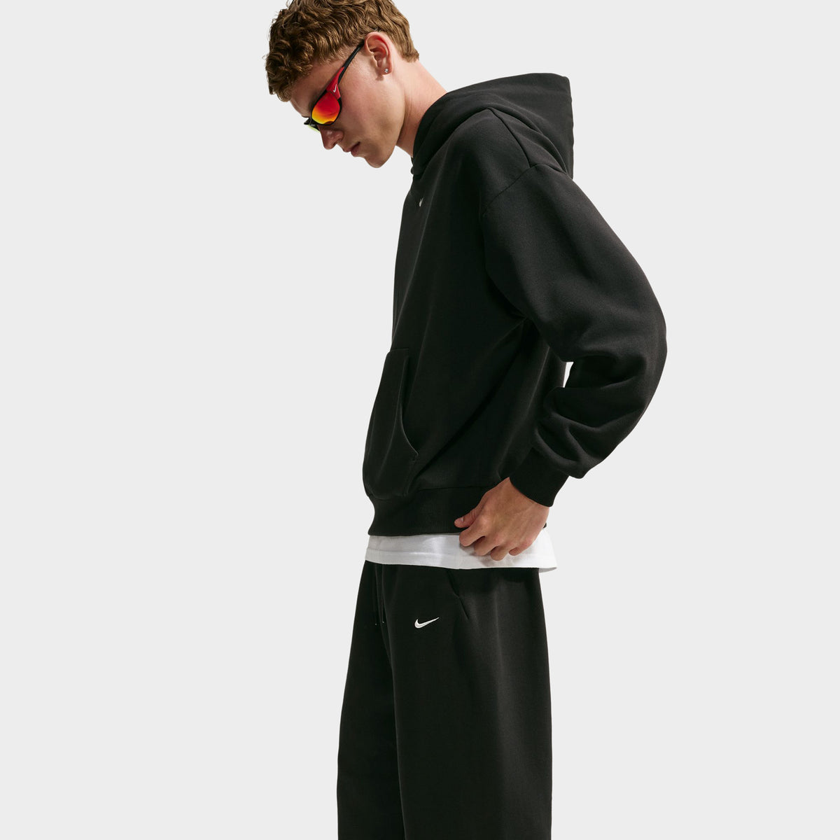 Nike Solo Swoosh Bungee Pants Concept / Total Black