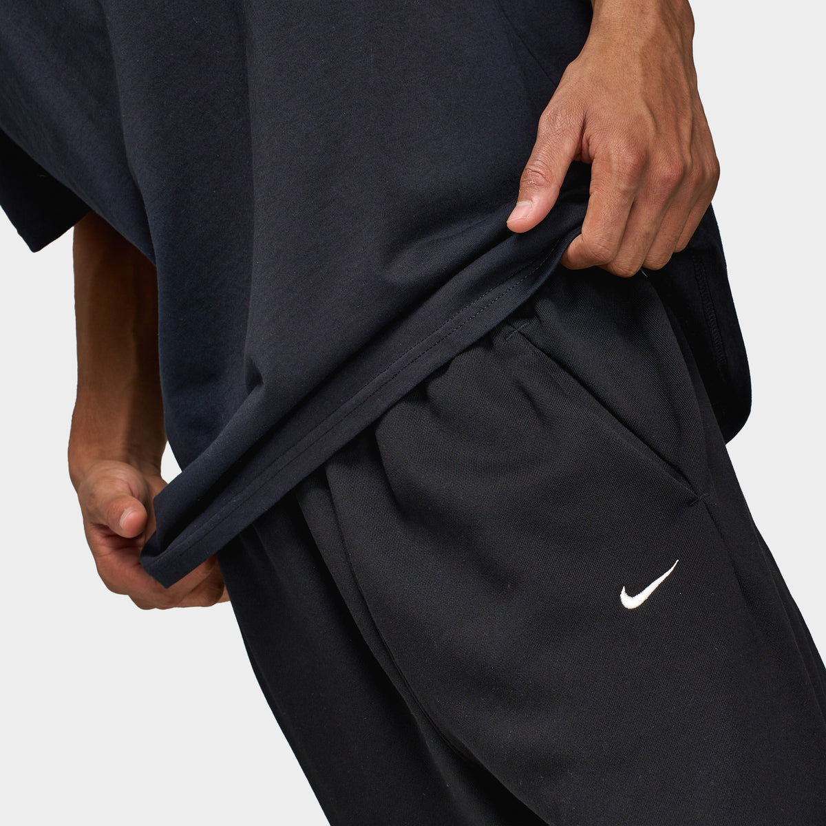 Pantalon Nike Solo Fleece à cordon de serrage concept / Total Black