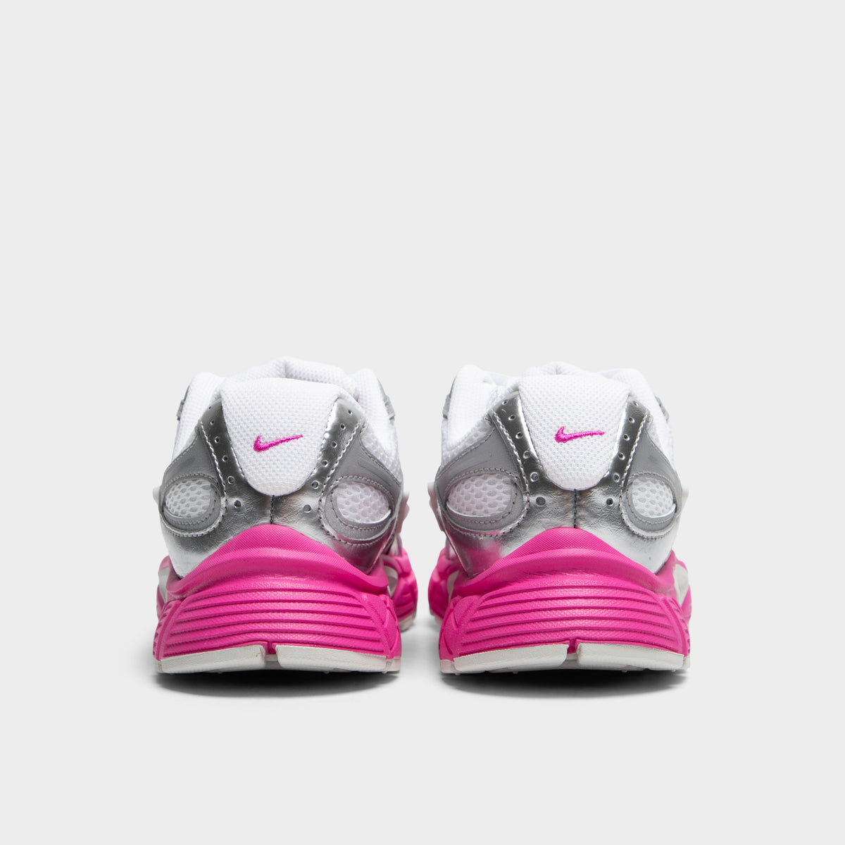 Nike Women's V5 RNR Metallic Silver / White - Fire Pink