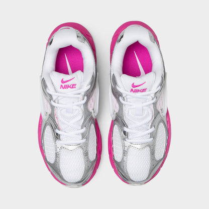 Nike Women's V5 RNR Metallic Silver / White - Fire Pink