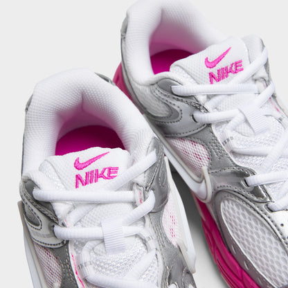 Nike Women's V5 RNR Metallic Silver / White - Fire Pink
