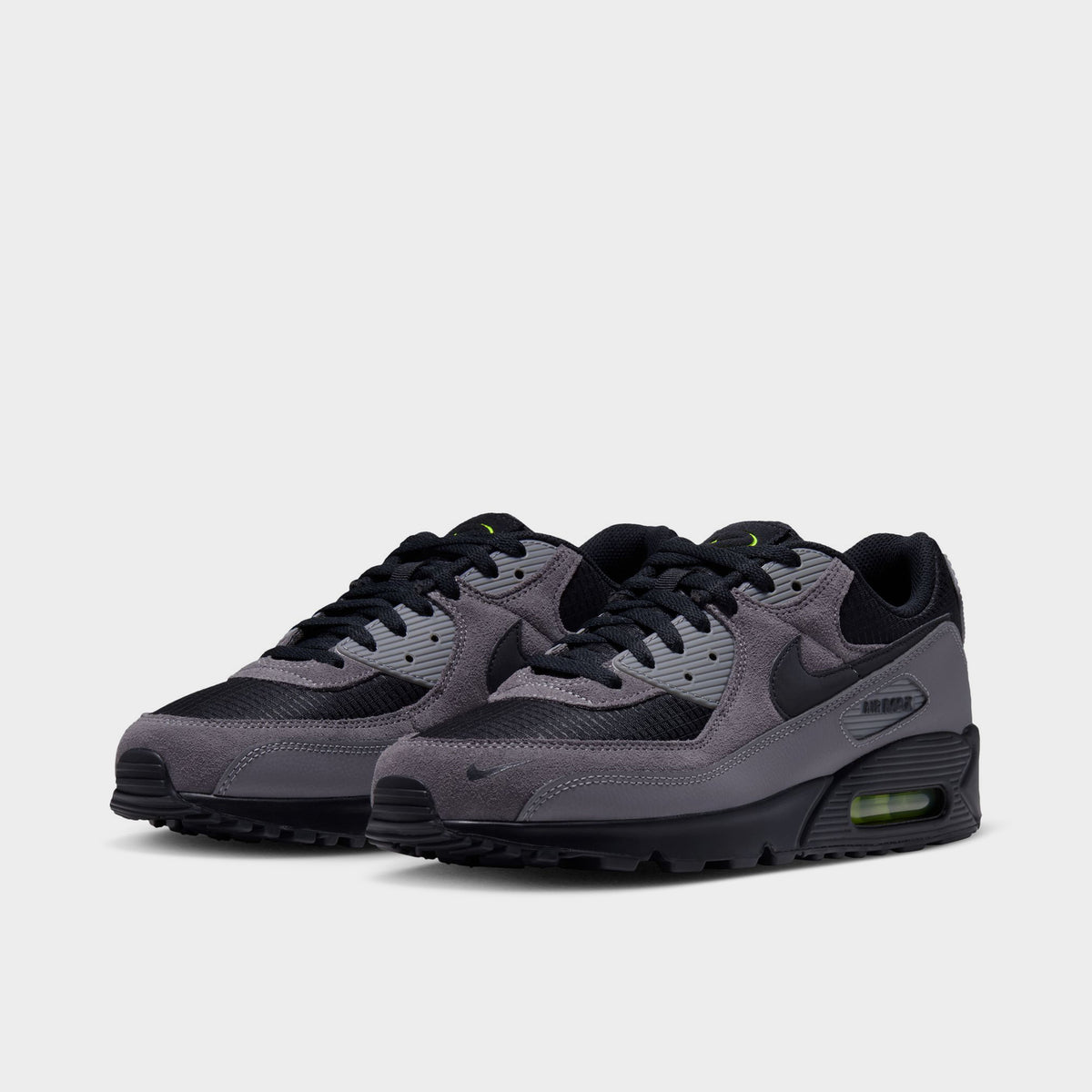Nike Air Max 90 Black / Flat Pewter-Volt