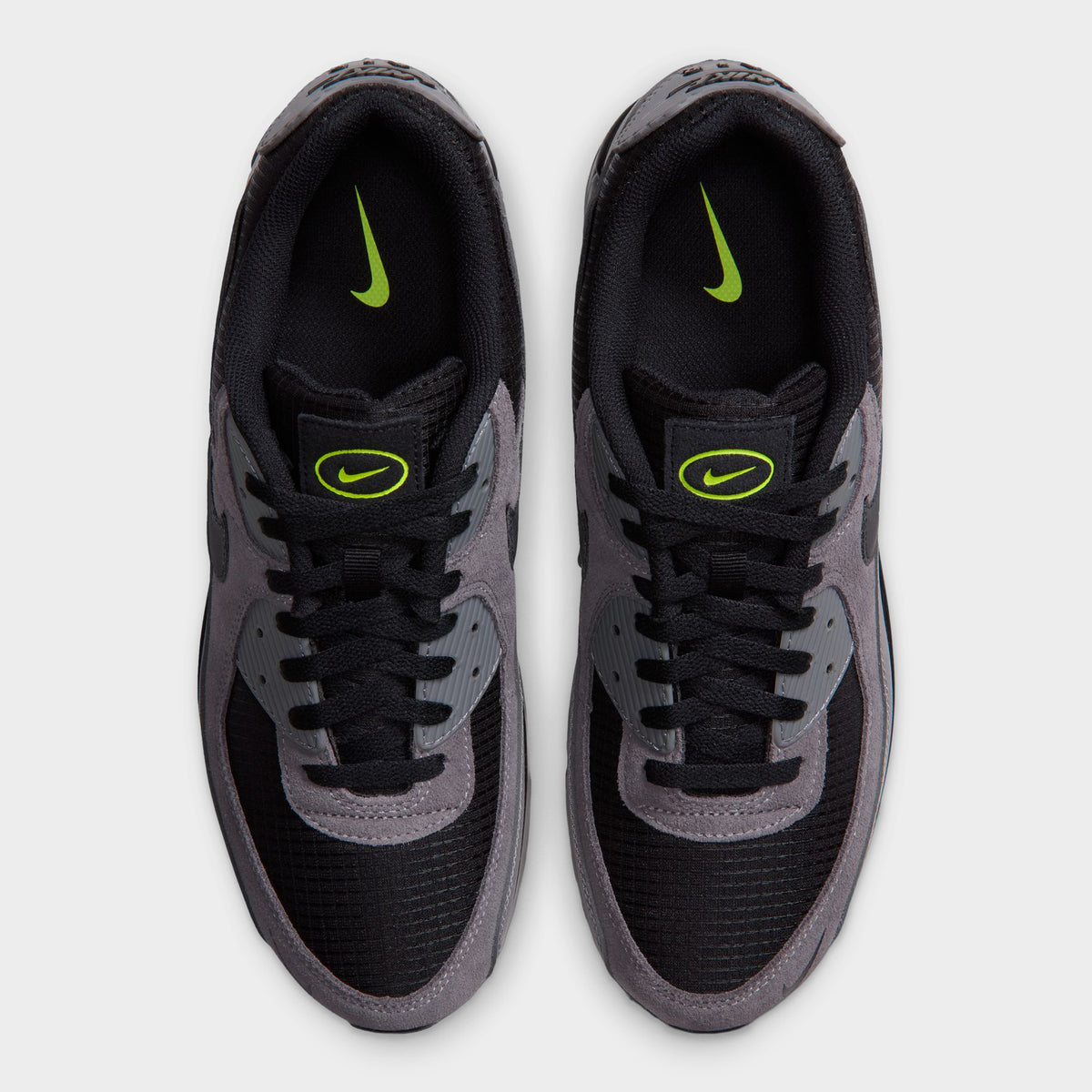 Nike Air Max 90 Black / Flat Pewter-Volt