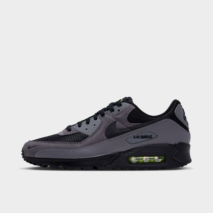 Nike Air Max 90 Black / Flat Pewter-Volt