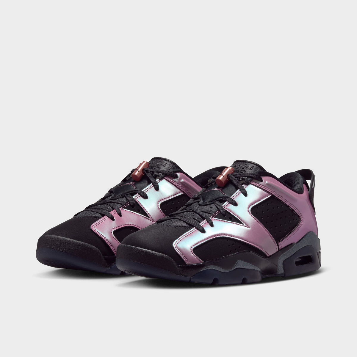 Jordan Women's 6 Low Retro Black / Desert Berry - Metallic