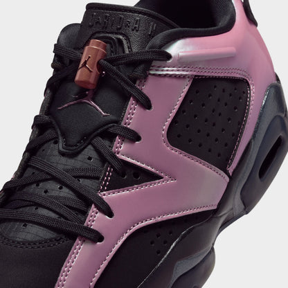 Jordan Women's 6 Low Retro Black / Desert Berry - Metallic