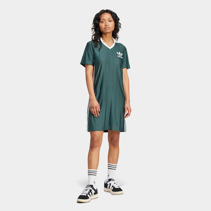 adidas Women s 3 Stripes Dress Mineral Green JD Sports