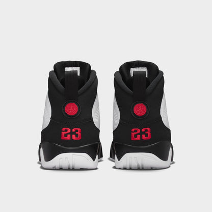 Jordan 9 Retro Blanc / Rouge Vif - Noir
