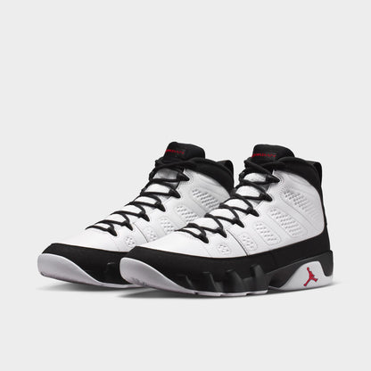 Jordan 9 Retro Blanc / Rouge Vif - Noir