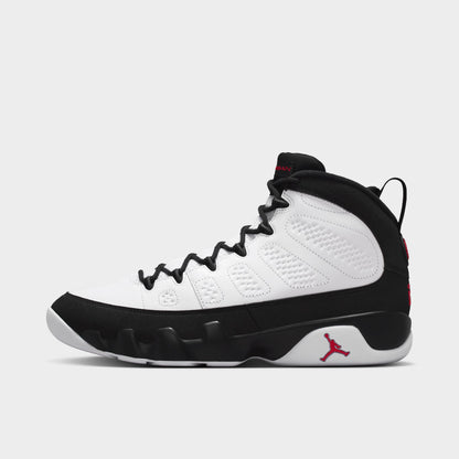 Jordan 9 Retro Blanc / Rouge Vif - Noir