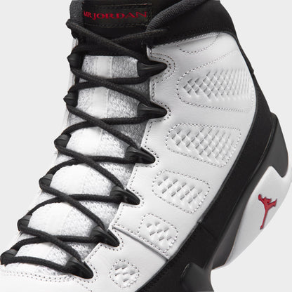 Jordan 9 Retro Blanc / Rouge Vif - Noir