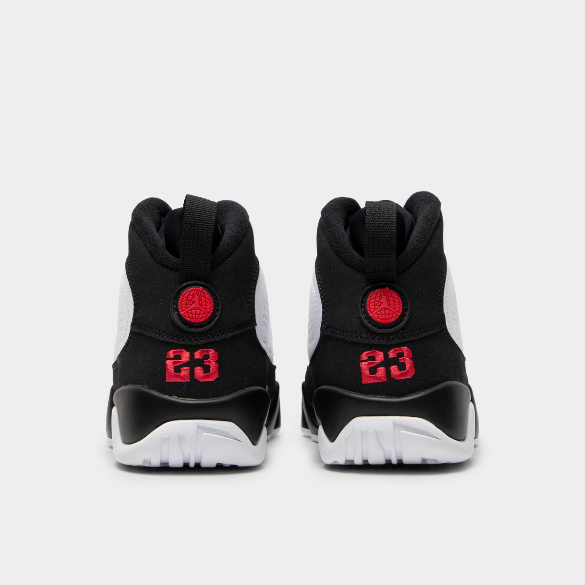 Jordan 9 Retro GS White / True Red - Black