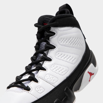 Jordan 9 Retro GS White / True Red - Black