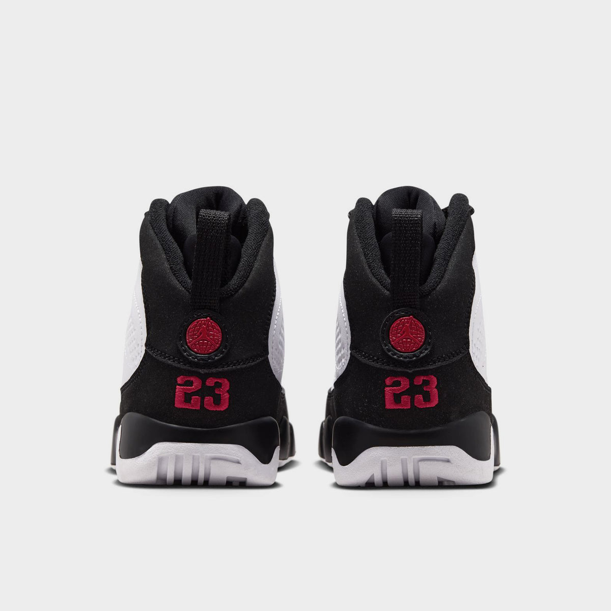 Jordan 9 Retro PS White / True Red - Black
