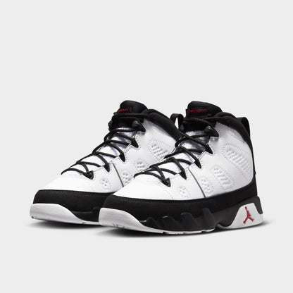 Jordan 9 Retro PS White / True Red - Black