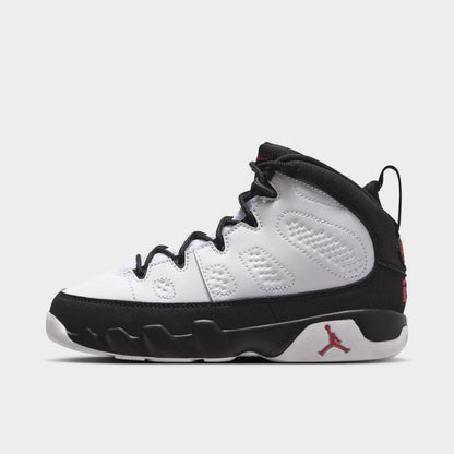 Jordan 9 Retro PS White / True Red - Black