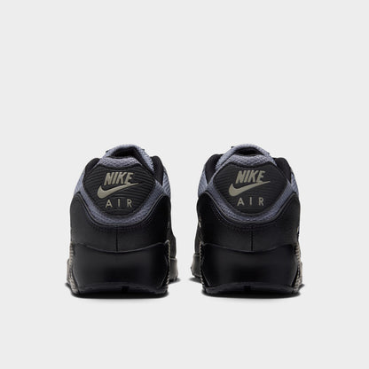 Nike Air Max 90 Noir / Gris Froid-Vert Armée