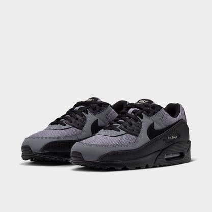 Nike Air Max 90 Noir / Gris Froid-Vert Armée