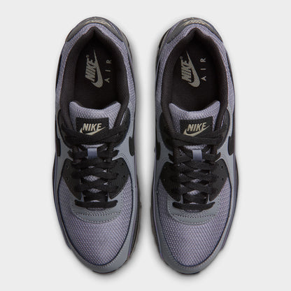 Nike Air Max 90 Noir / Gris Froid-Vert Armée
