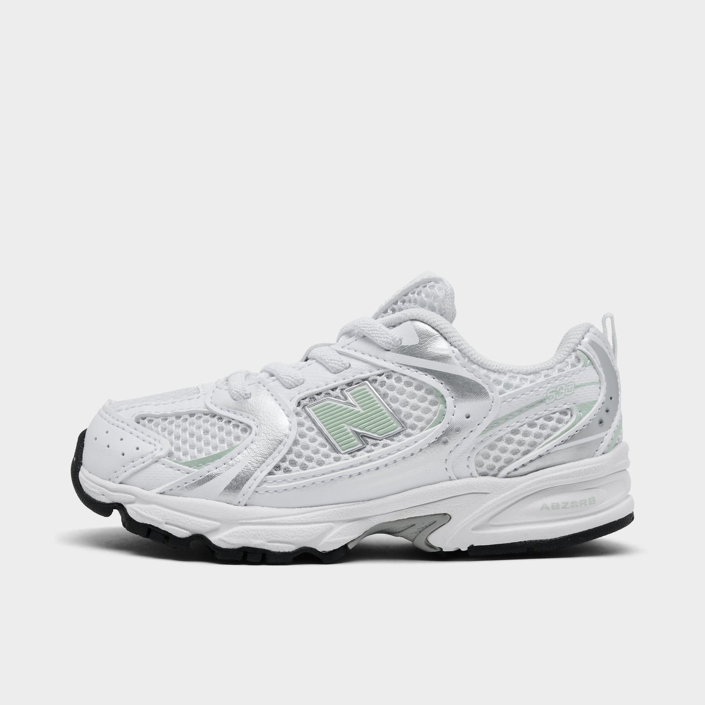 New Balance 530 pour enfants Blanc / Argent