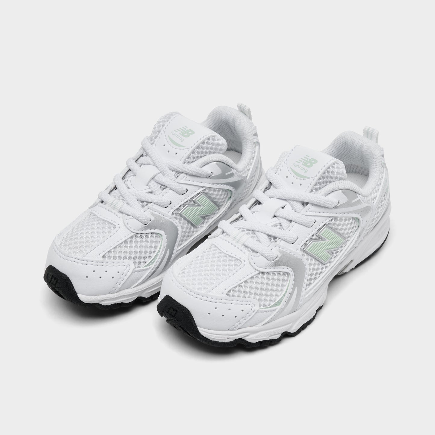 New Balance 530 pour enfants Blanc / Argent