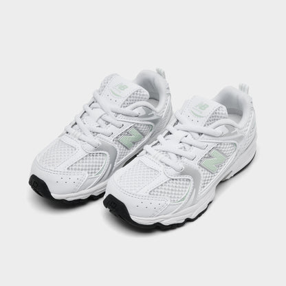 New Balance 530 pour enfants Blanc / Argent