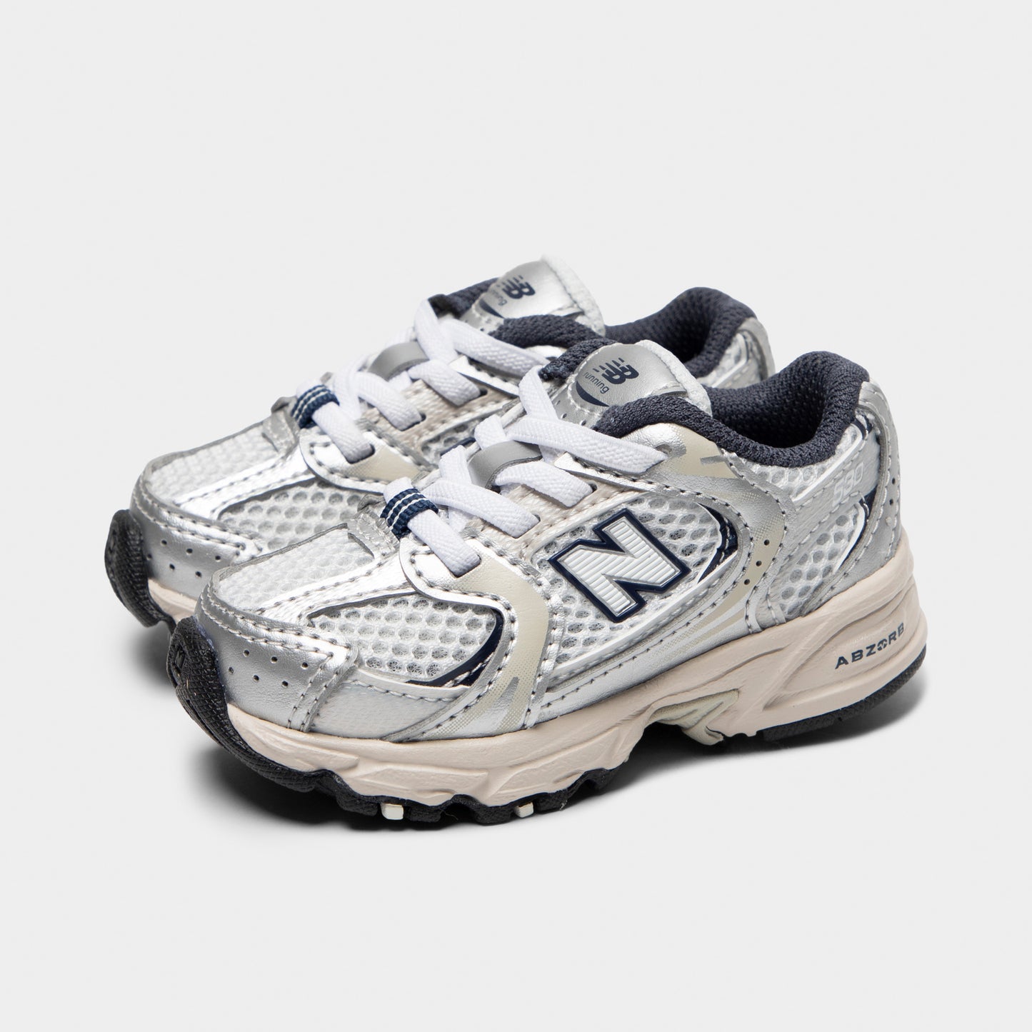 New Balance Infants' 530 Summer Fog / Nimbus Cloud - NB Navy
